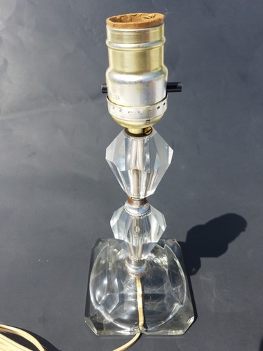 Lucite and glass - lucite, boudoir